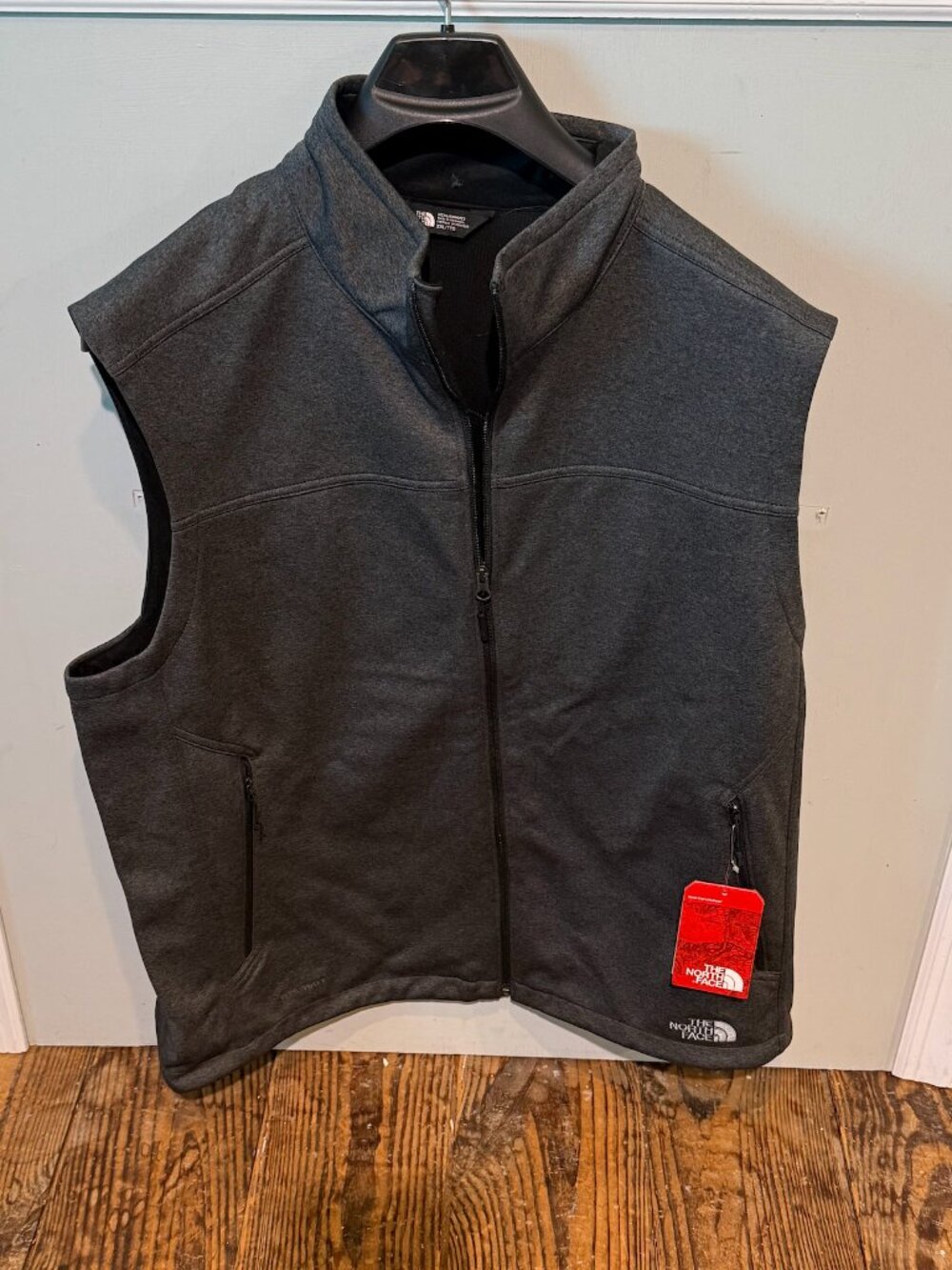 NEW North Face Ridgeline Vest Mens Size XXL WindWall SS Gray NWT 3rd Party Logo
